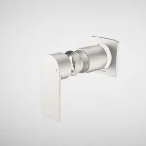 Urbane II Bath/Shower Trim Kit - Square Cover Plate | Made From Brass In Brushed Nickel By Caroma by Caroma, a Bathroom Taps & Mixers for sale on Style Sourcebook