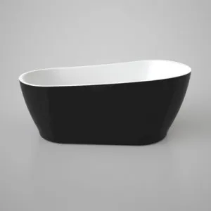 Noir Freestanding Oval Bath 1700mm In Black By Caroma by Caroma, a Bathtubs for sale on Style Sourcebook