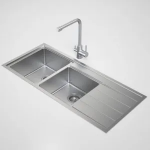 Compass 1.75 Bowl Sink Left Hand Bowl 0Th | Made From Stainless Steel By Caroma by Caroma, a Kitchen Sinks for sale on Style Sourcebook