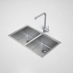 Compass Double Bowl Sink Nth | Made From Stainless Steel By Caroma by Caroma, a Kitchen Sinks for sale on Style Sourcebook