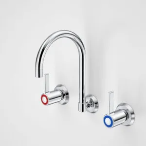 G Series+ Concealed Wall Sink Set (200mm Outlet + 80mm Handles) | Made From Brass In Chrome Finish By Caroma by Caroma, a Kitchen Taps & Mixers for sale on Style Sourcebook