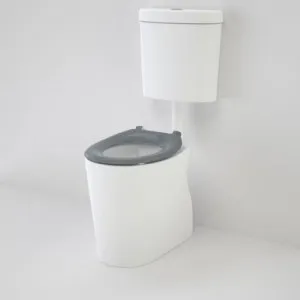 Care 610 Cleanflush Connector S Trap Suite With Caravelle Single Flap Seat Anthracite Grey In White By Caroma by Caroma, a Toilets & Bidets for sale on Style Sourcebook