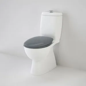 Caravelle Easy Height Support Close Coupled Snv Bottom Inlet With Double Flap Seat Anthracite Grey Nth 4Star In White By Caroma by Caroma, a Toilets & Bidets for sale on Style Sourcebook