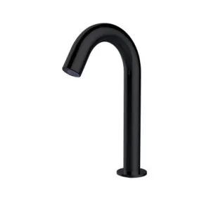 Sensor Tap Hob Gooseneck Venice Batt & Mains Venice 6Star | Made From Brass In Black By Oliveri by Oliveri, a Bathroom Taps & Mixers for sale on Style Sourcebook