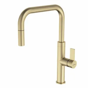Urbane II Pull Out Sink Mixer - Brushed | Made From Brass/Brushed Brass By Caroma by Caroma, a Kitchen Taps & Mixers for sale on Style Sourcebook