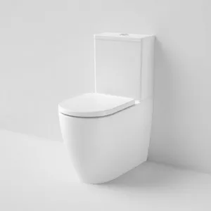 Urbane II Cleanflush® Wall Faced Close Coupled Toilet Suite Back Entry With Soft Close Seat 4Star In White By Caroma by Caroma, a Toilets & Bidets for sale on Style Sourcebook