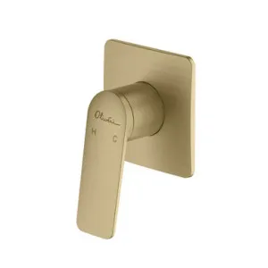 Paris Bath Or Shower Wall Mixer Classic In Gold By Oliveri by Oliveri, a Bathroom Taps & Mixers for sale on Style Sourcebook