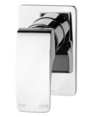Rush Wall Bath Or Shower Mixer | Made From Brass In Chrome Finish By Phoenix by PHOENIX, a Bathroom Taps & Mixers for sale on Style Sourcebook