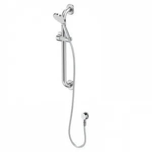 Care Support Shower Set 600mm Rail Chrome In Chrome Finish By Caroma by Caroma, a Showers for sale on Style Sourcebook