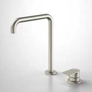 Urbane II Hob Basin/Sink Mixer Set 210mm | Made From Gunmetal In Brushed Nickel By Caroma by Caroma, a Kitchen Taps & Mixers for sale on Style Sourcebook