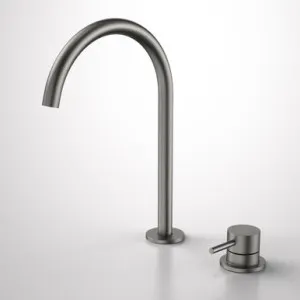 Liano II Hob Basin/Sink Mixer Set 200mm | Made From Gunmetal By Caroma by Caroma, a Kitchen Taps & Mixers for sale on Style Sourcebook