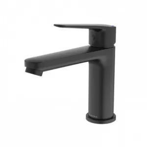 Opal Basin Mixer H/C Matte In Black By Caroma by Caroma, a Bathroom Taps & Mixers for sale on Style Sourcebook