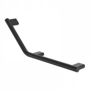 Opal Support Rail 135 Degree Right Hand Angled In Matte Black By Caroma by Caroma, a Showers for sale on Style Sourcebook