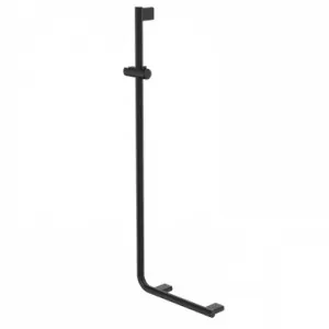 Opal Support Shower Rail 90 Degree - In Matte Black By Caroma by Caroma, a Showers for sale on Style Sourcebook