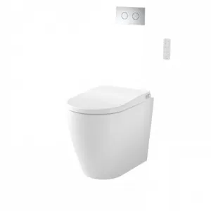 Urbane II Bidet Cleanflush Invisi Series II Wall Faced Toilet Suite In White By Caroma by Caroma, a Toilets & Bidets for sale on Style Sourcebook