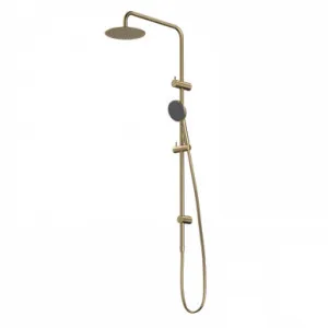 Urbane II Rail Shower With 200mm Overhead | Made From Brushed Brass By Caroma by Caroma, a Showers for sale on Style Sourcebook