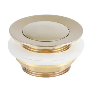 Pop-Up Bath Waste Classic In Gold By Oliveri by Oliveri, a Traps & Wastes for sale on Style Sourcebook