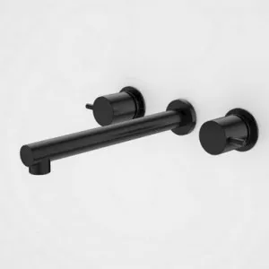 Luna Lever Bath Set | Made From Metal In Black By Caroma by Caroma, a Bathroom Taps & Mixers for sale on Style Sourcebook