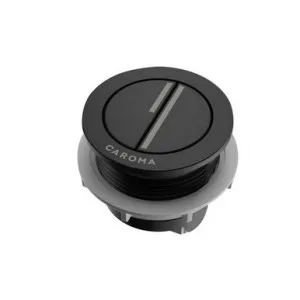 Smart Flow Round Bezel/Button In Black By Caroma by Caroma, a Toilets & Bidets for sale on Style Sourcebook