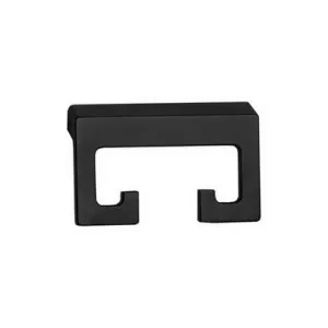 Time Square Robe Hook Matte | Made From Zinc/Alloy In Black By ADP by ADP, a Shelves & Hooks for sale on Style Sourcebook