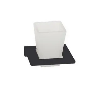 Time Square Tumbler Holder Matte In Black By ADP by ADP, a Soap Dishes & Dispensers for sale on Style Sourcebook