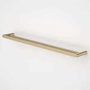 Urbane II Double Towel Rail 825mm PVD Brushed | Made From Brass/Brushed Brass By Caroma by Caroma, a Towel Rails for sale on Style Sourcebook