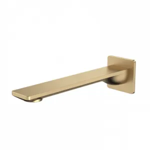 Urbane II Bath/Basin Outlet Square Cover Plate 220mm Brushed | Made From Brass/Brushed Brass By Caroma by Caroma, a Bathroom Taps & Mixers for sale on Style Sourcebook