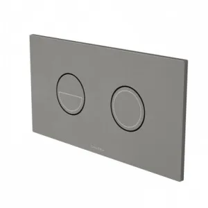 Invisi Series Ii® Round Dual Flush Plate & Buttons | Made From Gunmetal By Caroma by Caroma, a Toilets & Bidets for sale on Style Sourcebook