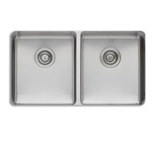 Project 3/4 Double Bowl Universal Sink 785mm X 405mm | Made From Stainless Steel By Oliveri by Oliveri, a Kitchen Sinks for sale on Style Sourcebook
