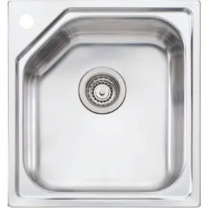 Nu-Petite Standard Bowl Topmount Sink 1Th | Made From Stainless Steel | 28L By Oliveri by Oliveri, a Kitchen Sinks for sale on Style Sourcebook