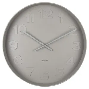 Karlsson Mr Wall Clock, 50cm, Warm Grey by Karlsson, a Clocks for sale on Style Sourcebook
