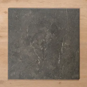 Avalon Charcoal External P5 Porcelain Tile 450x450mm by The Blue Space, a Stone Look Tiles for sale on Style Sourcebook