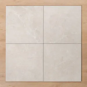 Avalon White Matt P2 Porcelain Tile 300x300mm by The Blue Space, a Stone Look Tiles for sale on Style Sourcebook
