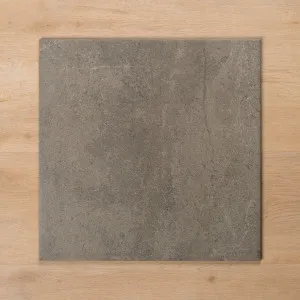Burleigh Grey External Cushioned Edge Porcelain Tile 450x450mm by The Blue Space, a Stone Look Tiles for sale on Style Sourcebook