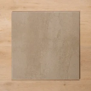 Burleigh Latte External Cushioned Edge Porcelain Tile 450x450mm by The Blue Space, a Stone Look Tiles for sale on Style Sourcebook
