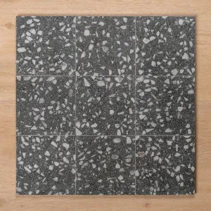 Island Terrazzo Charcoal Matt P4 Porcelain Tile 150x150mm by The Blue Space, a Terrazzo Look Tiles for sale on Style Sourcebook