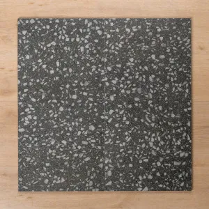 Island Terrazzo Charcoal Matt P4 Porcelain Tile 300x600mm by The Blue Space, a Terrazzo Look Tiles for sale on Style Sourcebook