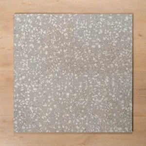 Island Terrazzo Grey Matt P4 Porcelain Tile 300x300mm by The Blue Space, a Terrazzo Look Tiles for sale on Style Sourcebook