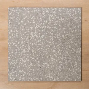 Island Terrazzo Grey Matt P4 Porcelain Tile 300x600mm by The Blue Space, a Terrazzo Look Tiles for sale on Style Sourcebook