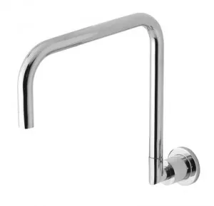 Vivid Pin Lever Wall Sink Spout/Outlet 240mm Squareline | Made From Brass In Chrome Finish By Phoenix by PHOENIX, a Kitchen Taps & Mixers for sale on Style Sourcebook