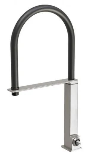 Zimi Sink Mixer (No Handle) 5Star | Made From Brass In Brushed Nickel By Phoenix by PHOENIX, a Kitchen Taps & Mixers for sale on Style Sourcebook