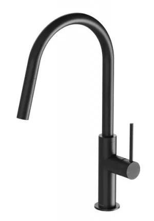 Vivid Slimline Sink Mixer With Pull-Out Spray 5Star | Made From Brass In Matte Black By Phoenix by PHOENIX, a Kitchen Taps & Mixers for sale on Style Sourcebook