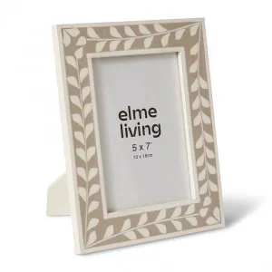 Oshan 5 x 7" Photo Frame - 13 x 3 x 18cm by null, a Photo Frames for sale on Style Sourcebook