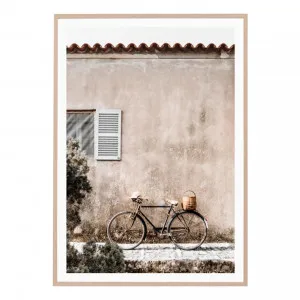 Summer Bicycle Framed Print in 113 x 158cm by OzDesignFurniture, a Prints for sale on Style Sourcebook