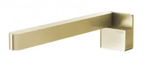 Designer Swivel Square Bath Spout 230mm Brushed In Gold By Phoenix by PHOENIX, a Bathroom Taps & Mixers for sale on Style Sourcebook