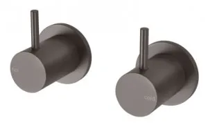 Vivid Slimline Wall Taps (Top Assemblies) (Pair) | Made From Gunmetal By Phoenix by PHOENIX, a Kitchen Taps & Mixers for sale on Style Sourcebook