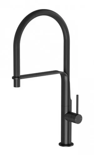 Vido Sink Mixer (Black Flexible Hose) 5Star In Matte Black By Phoenix by PHOENIX, a Kitchen Taps & Mixers for sale on Style Sourcebook