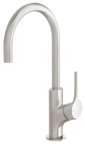 Vivid Slimline Oval Sink Mixer With 160mm Gooseneck Spout 5Star In Brushed Nickel By Phoenix by PHOENIX, a Kitchen Taps & Mixers for sale on Style Sourcebook