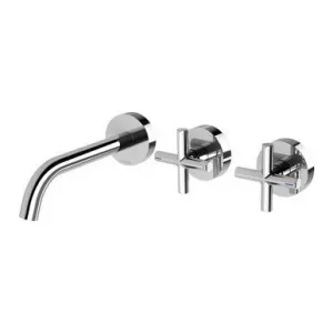 Vivid Slimline Plus Wall Bath Or Basin Set 180mm Outlet 5Star Chrome In Chrome Finish By Phoenix by PHOENIX, a Bathroom Taps & Mixers for sale on Style Sourcebook