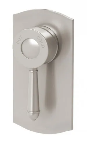 Nostalgia Wall Bath Or Shower Mixer In Brushed Nickel By Phoenix by PHOENIX, a Bathroom Taps & Mixers for sale on Style Sourcebook